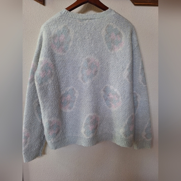 ASOS Pastel Wool Blend Oversized Sweater. Mint/Pink. Womens size 4 - Picture 5 of 5